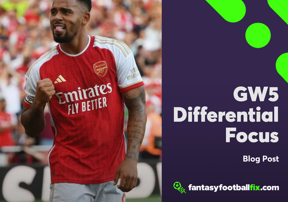 Fantasy Premier League (FPL) GW5 Differential Focus