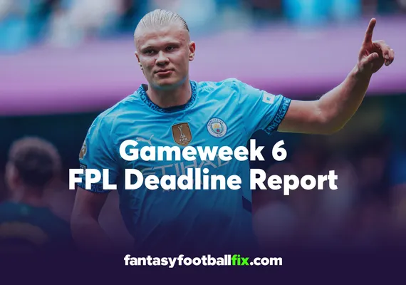 FPL Gameweek 6 Stats