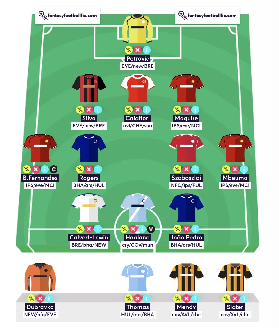 Best FPL Gameweek 2 Free Hit team